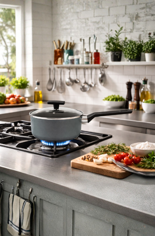 Panela com Tampa Preserve 2,05L Cinza