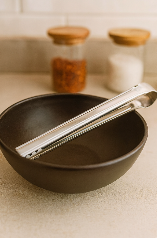 Pinca para Gelo Arienzo de Aço Inox 16cm