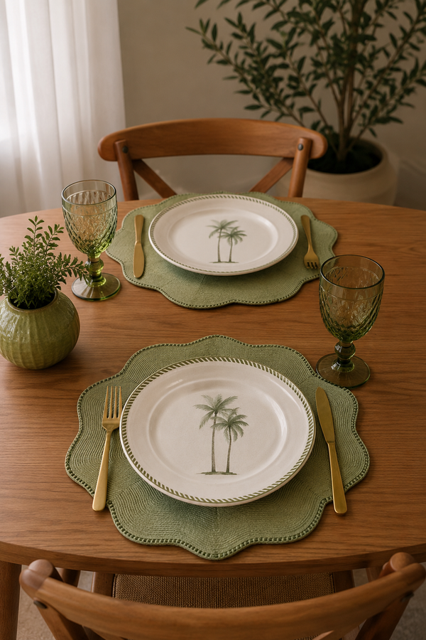 Kit Mesa Tropical Verde