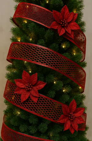 Fita Decorativa Natalina em Poliéster