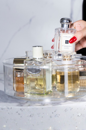 Organizador Elegance Giratório com 3 Divisórias