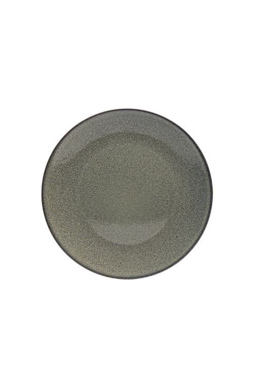 Prato Raso Musk Verde de Cerâmica 25cm
