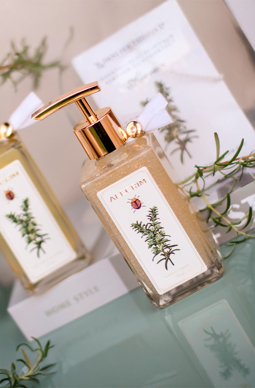 Sabonete Líquido com Glitter Alecrim 250ml