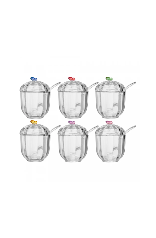 Açucareiro com Colher Fairy Butterfly em Cristal 1 Peça Sortida