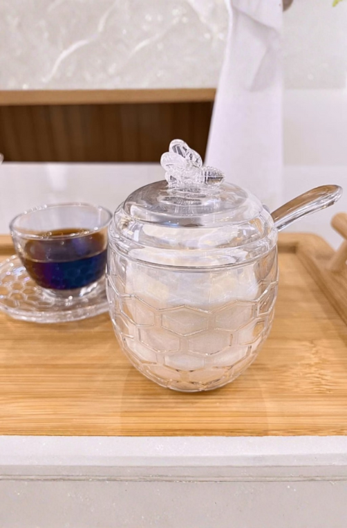Açucareiro Bee de Vidro 230ml