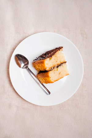 Prato de Sobremesa Coup Branco Liso