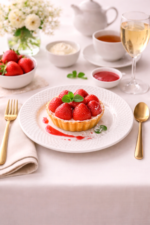 Prato de Sobremesa Split White Plus