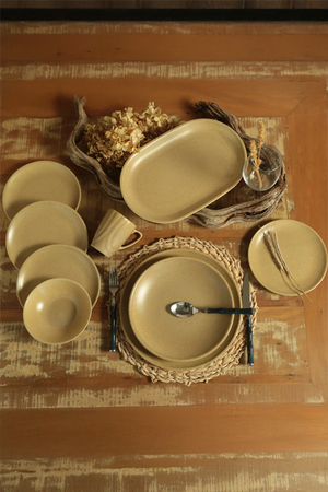 Prato de Sobremesa Orgânico Sand