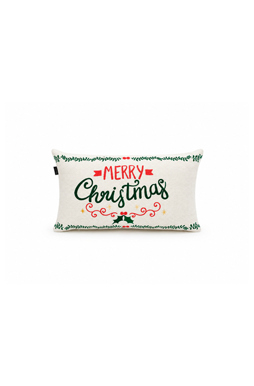 Almofada Natalina Merry Christmas Bariloche 35x52cm