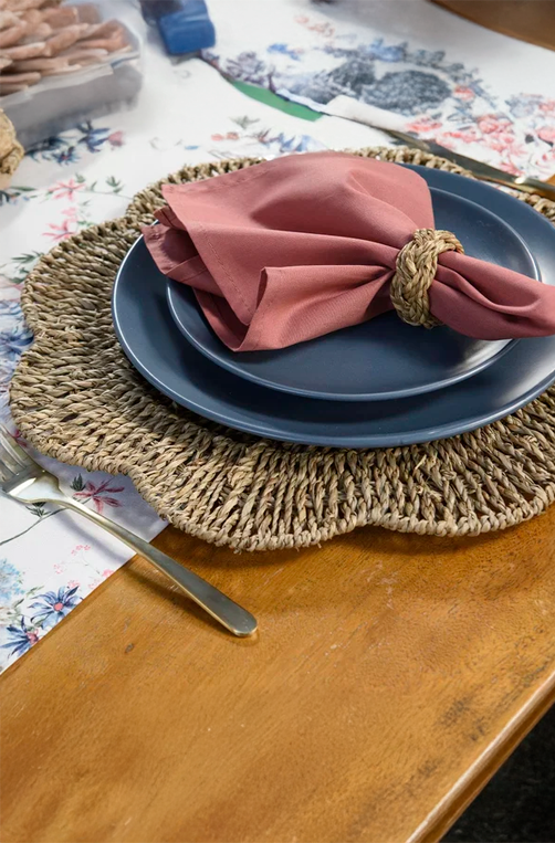 Conjunto de Anel para Guardanapo Atalaia 4 Peças