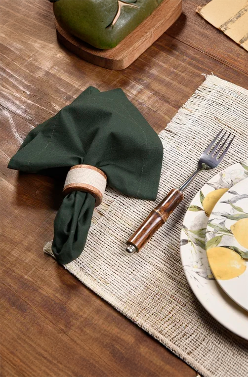 Conjunto de Anel para Guardanapo Fortaleza 4 Peças