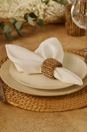 Conjunto de Anéis para Guardanapo Sea 4 Peças