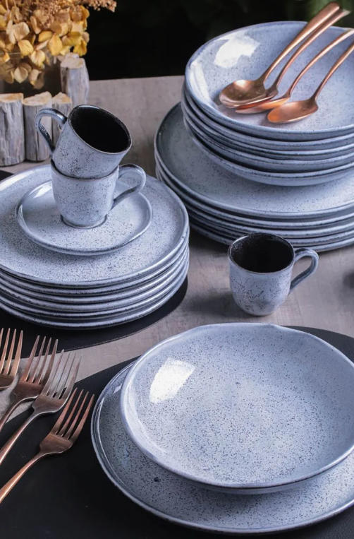 Aparelho de Jantar Stoneware 30 peças Bio Echo