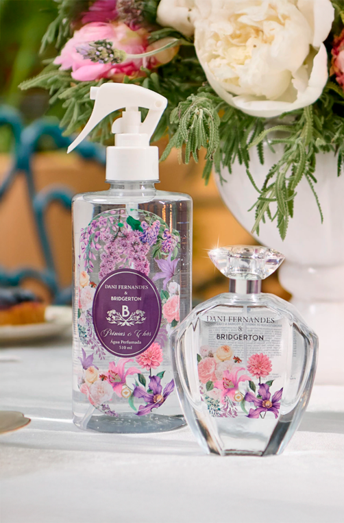 Aromatizador de Ambiente Home Spray Peônias e Chás Bridgerton 70ml