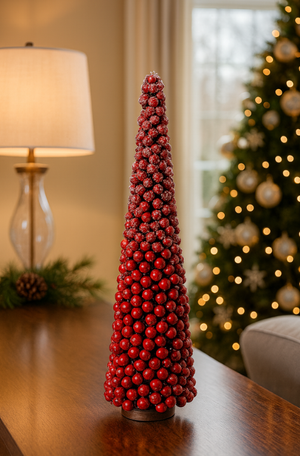 Árvore Natalina Azevinho Congelado 50x12cm