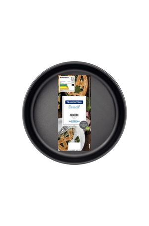 Assadeira Redonda em Alumínio Antiaderente Starflon Max Grafite 2,4 L