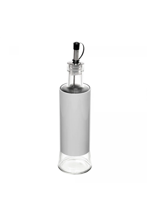 Garrafa para Azeite com Tampa Versatile 300ml Branca Vidro