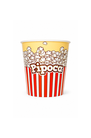 Balde para Pipoca Popcorn Médio