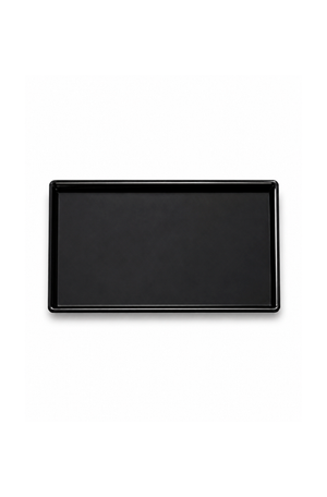 Bandeja Espelhada Preto em Metal