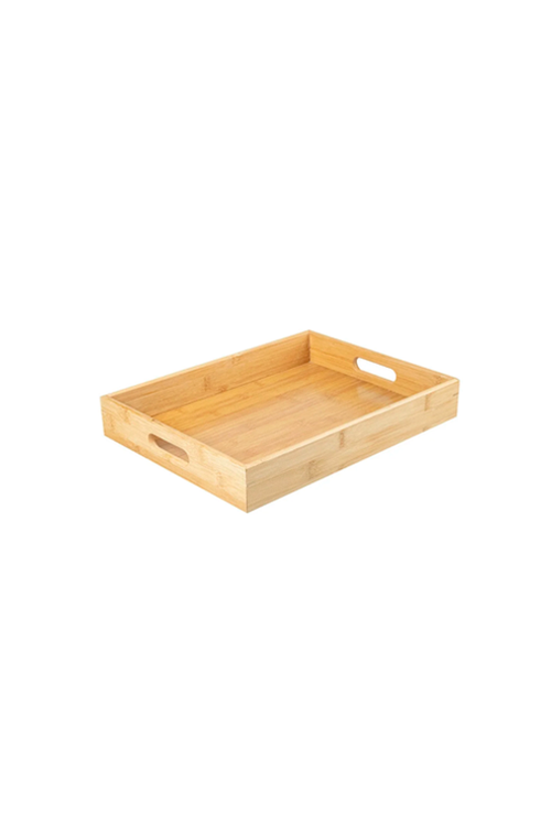 Bandeja Sense com Alças em Bambu 37cm