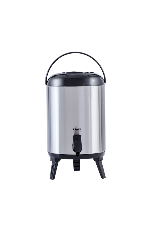 Botijão Preto em Inox 9,5L