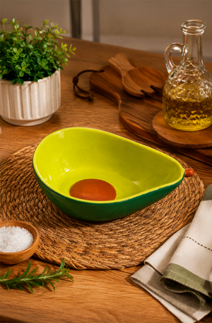 Bowl de Abacate em Cerâmica