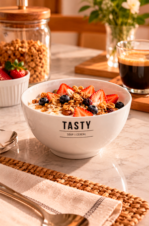 Bowl Manhattan Branco em Cerâmica 440ml