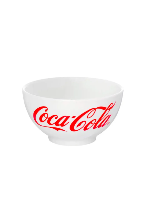Bowl de Porcelana Coca-Cola Redondo Vermelho 440ml
