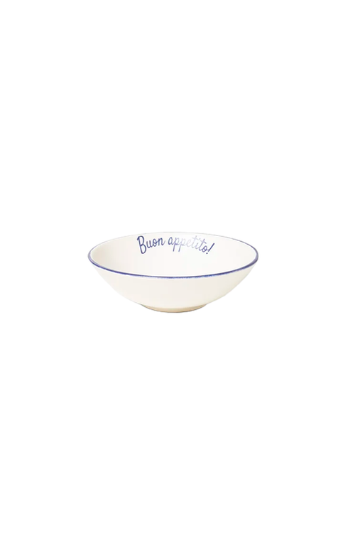 Bowl Aquarelle Boun Appetito Azul em Cerâmica 250ml