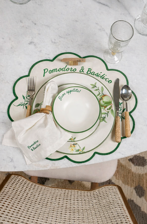 Bowl Aquarelle Boun Appetito Verde em Cerâmica 250ml