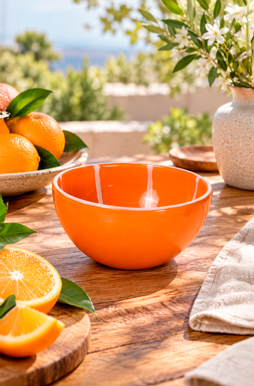 Bowl de Laranja em Cerâmica 340ml