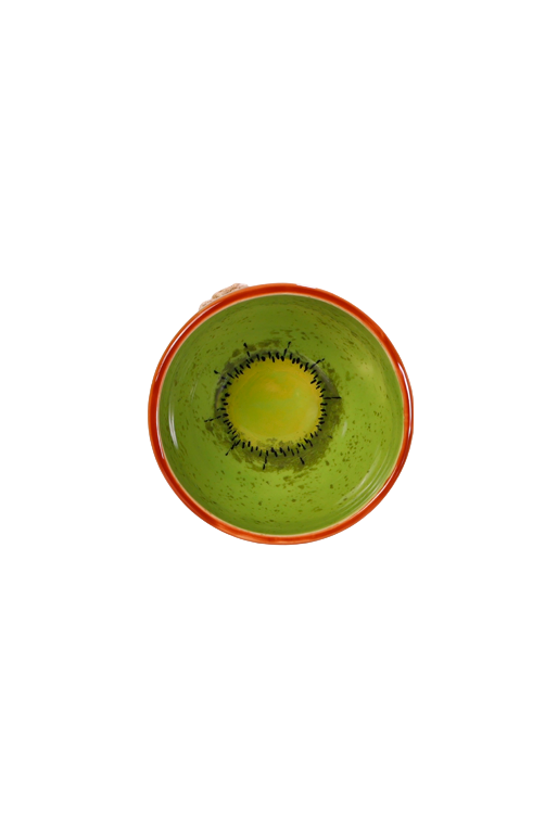 Bowl Decorado Kiwi em Cerâmica 340ml