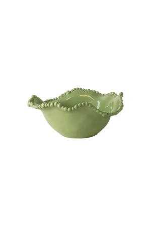 Bowl em Melamina com Borda em Relevo Verde
