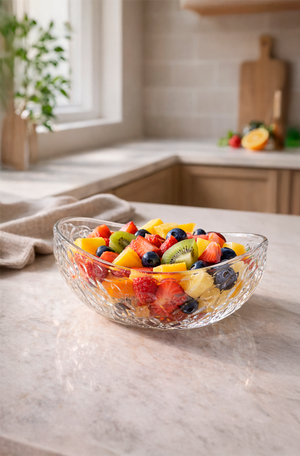 Bowl de Vidro Lapidado 650ml
