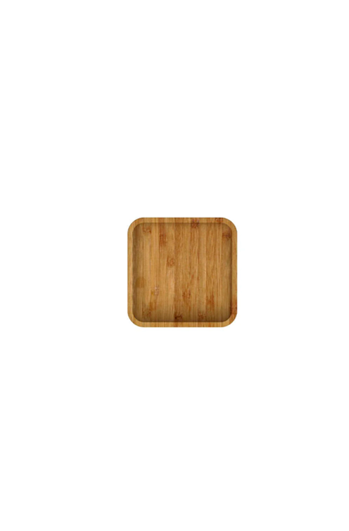 Bowl Quadrado Lume em Bambu 16,5cm