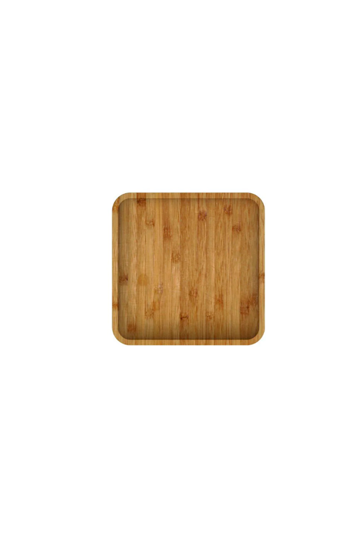 Bowl Quadrado Lume em Bambu 21cm