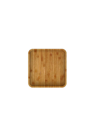 Bowl Quadrado Lume em Bambu 21cm