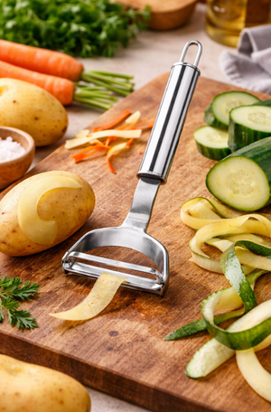 Descascador Legumes Top Pratic em Aço Inox