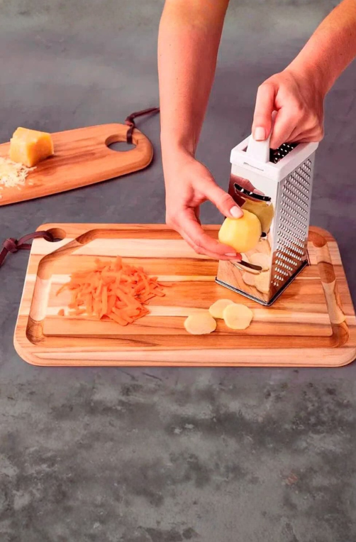 Ralador 4 Faces Top Pratic em Aço Inox