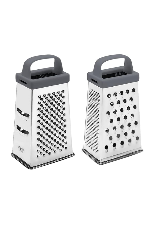 Ralador 4 Faces Top Pratic para Especiarias em  Aço Inox