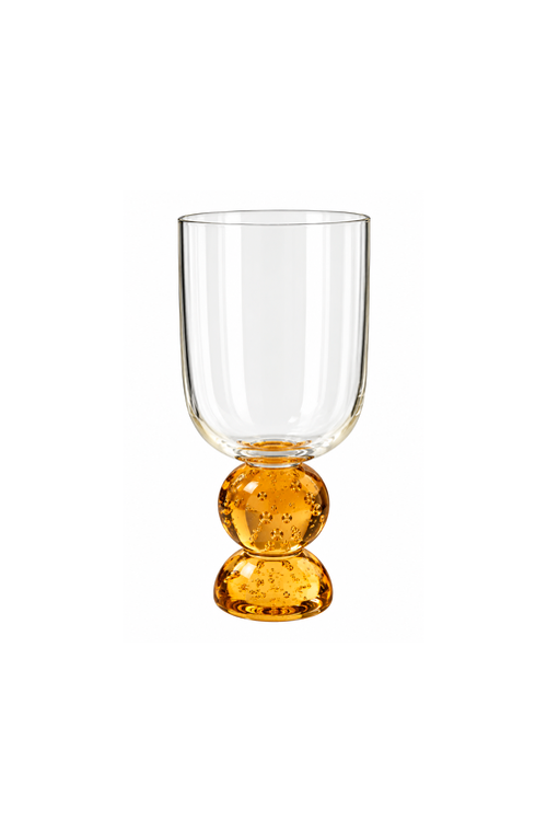 Taça de Água Duquesa Âmbar em Vidro 400ml