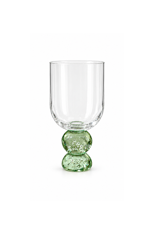 Taça de Água Duquesa Verde em Vidro 400ml