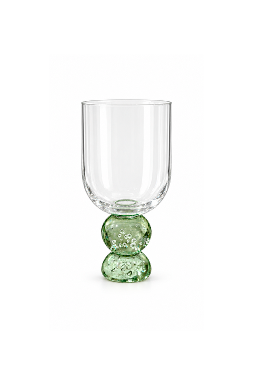 Taça de Água Duquesa Verde em Vidro 400ml