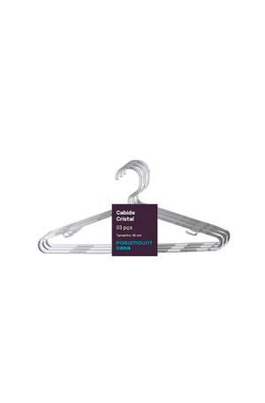 Conjunto de Cabides com 3 Peças