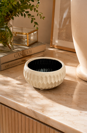 Cachepot Decorativo Off White