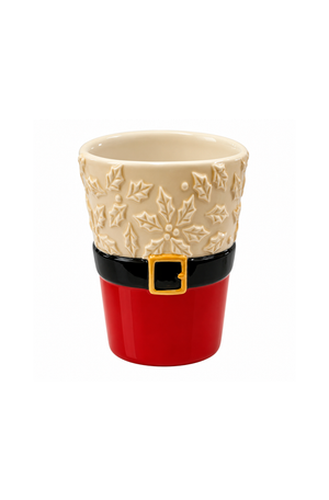 Cachepot Noel Natalino em Cerâmica 12cm