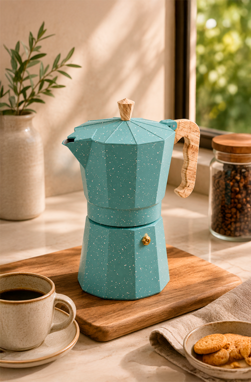 Cafeteira em Aluminiu 300Ml
