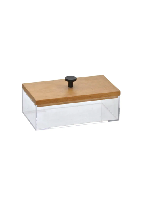 Caixa Decorativa em Acrílico Modern 18cm