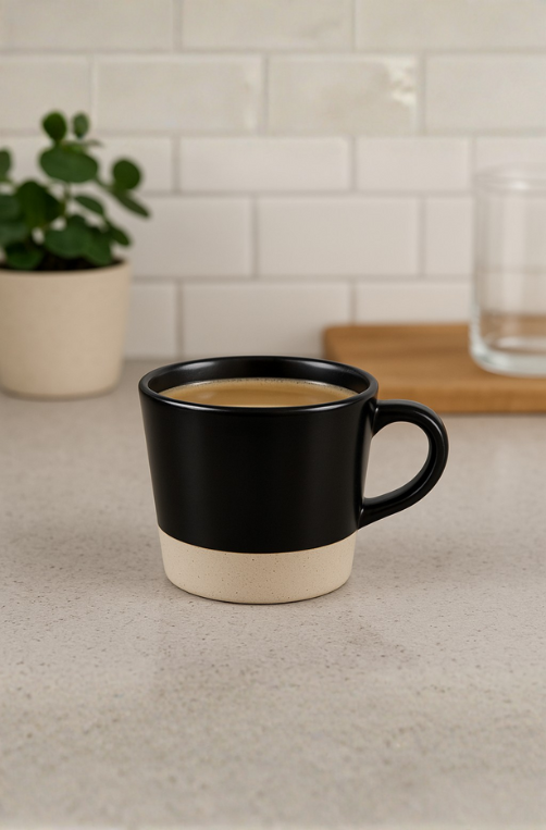 Caneca Caffaro Cerâmica Chumbo 380ml