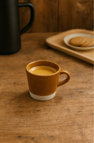 Caneca Caffaro Ceramica Terracota 90ml